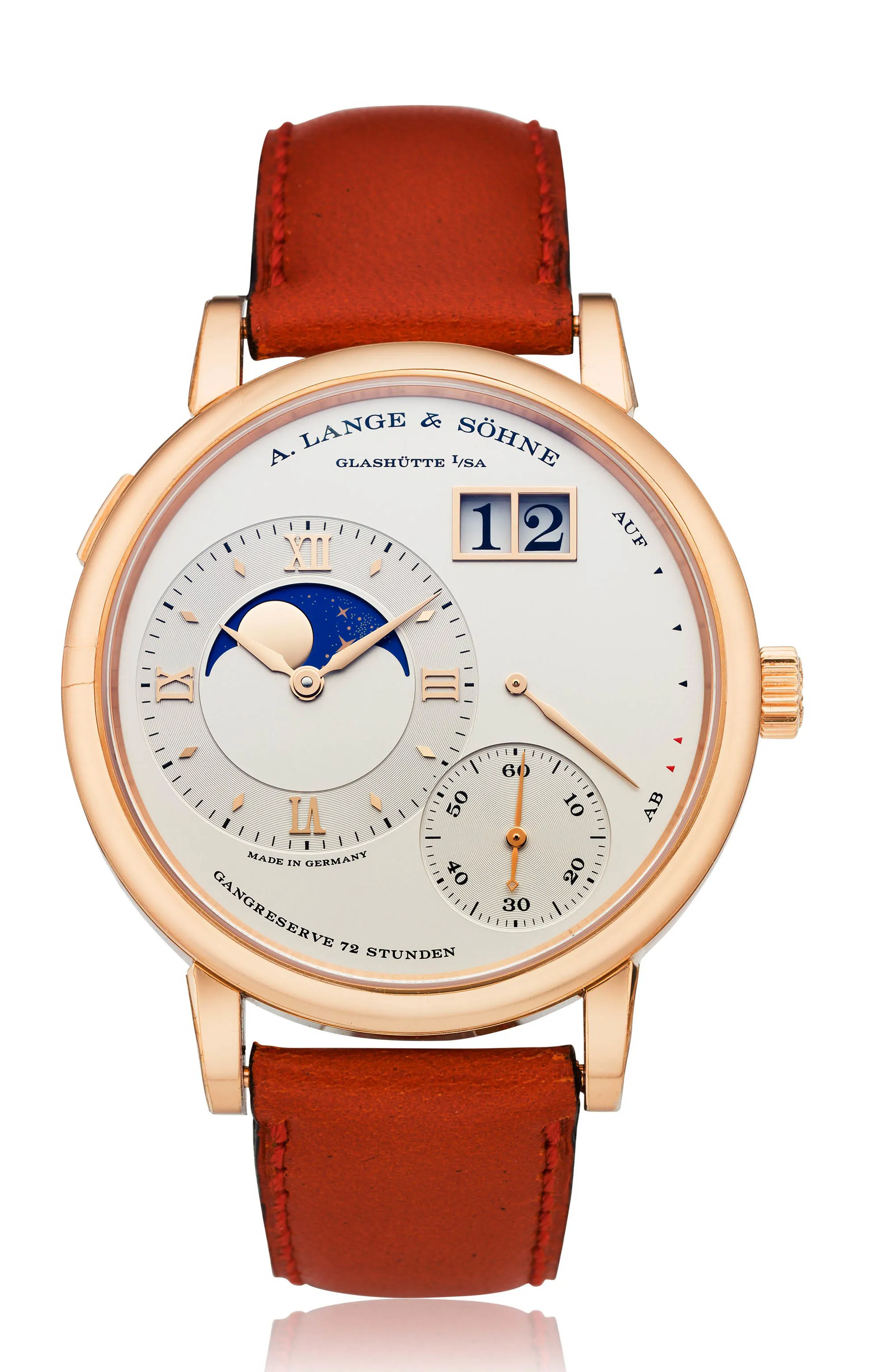 A. Lange & Söhne Grand Lange 1 139.032 41mm Rose gold Silvered