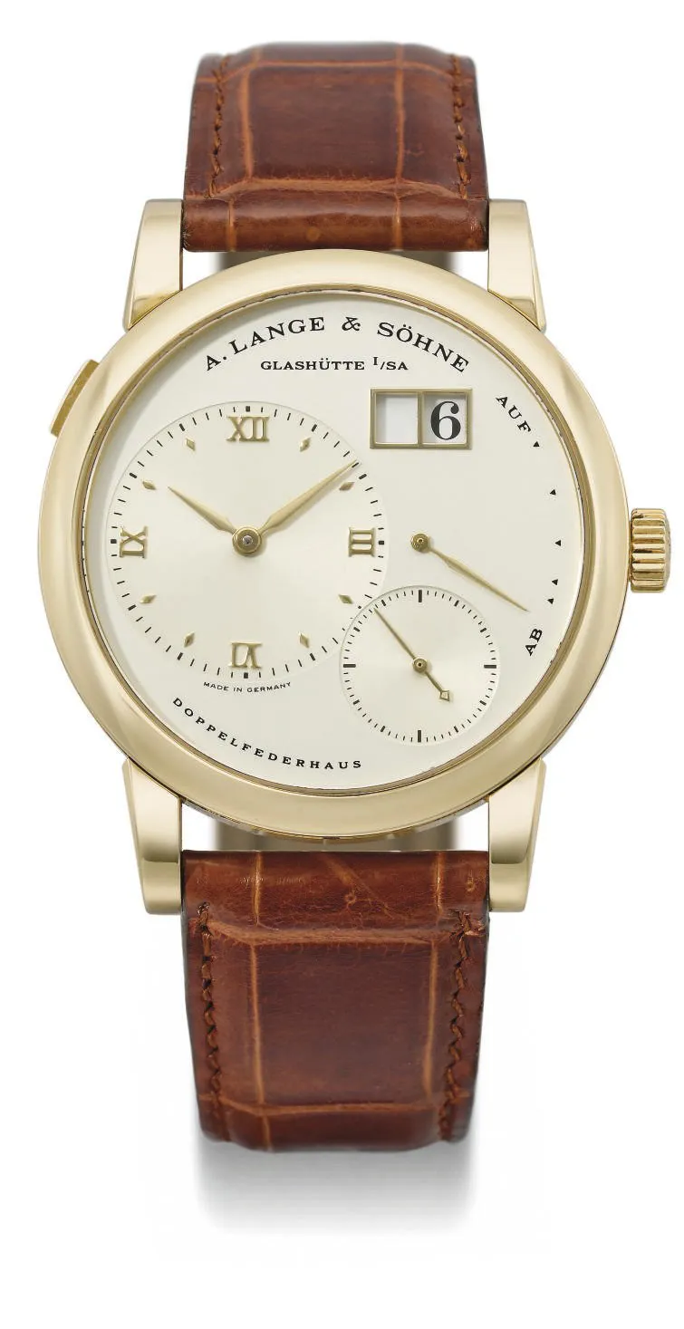 A. Lange & Söhne Lange 1 101.021 36mm Yellow gold Silver