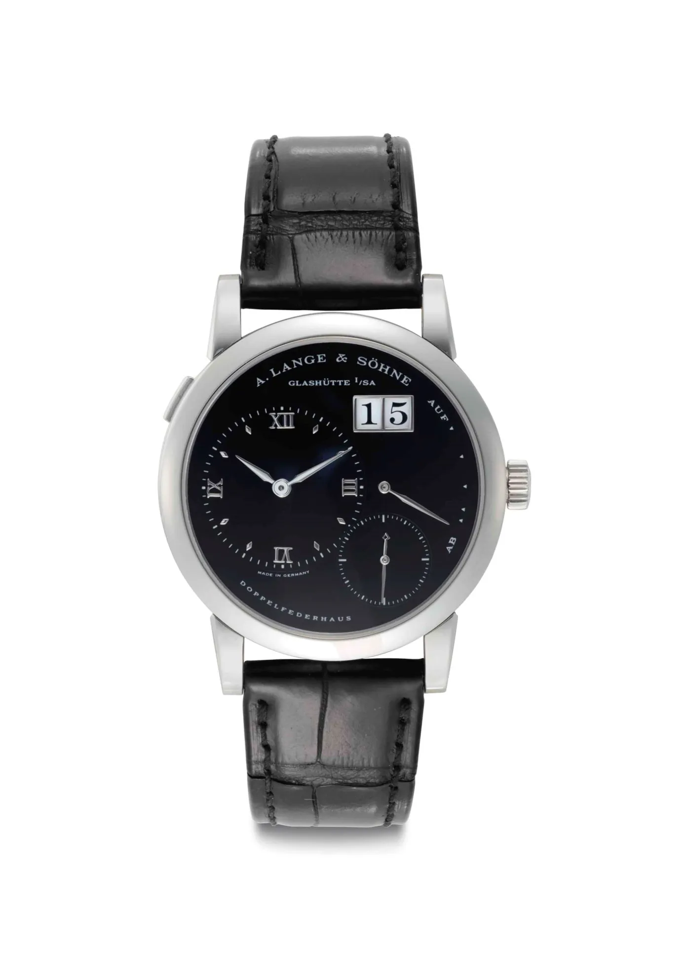 A. Lange & Söhne Lange 1 101.026 38.5mm Stainless steel White