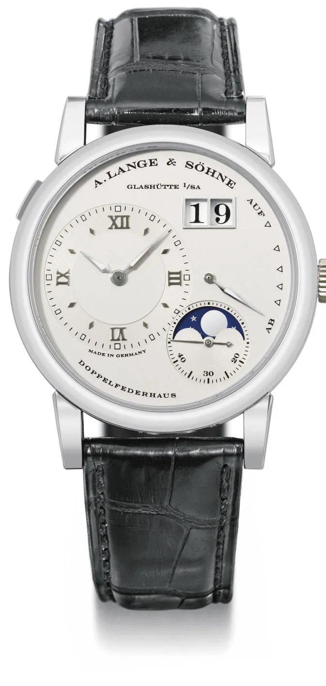 A. Lange & Söhne Lange 1 109.025 38.5mm Platinum Silver