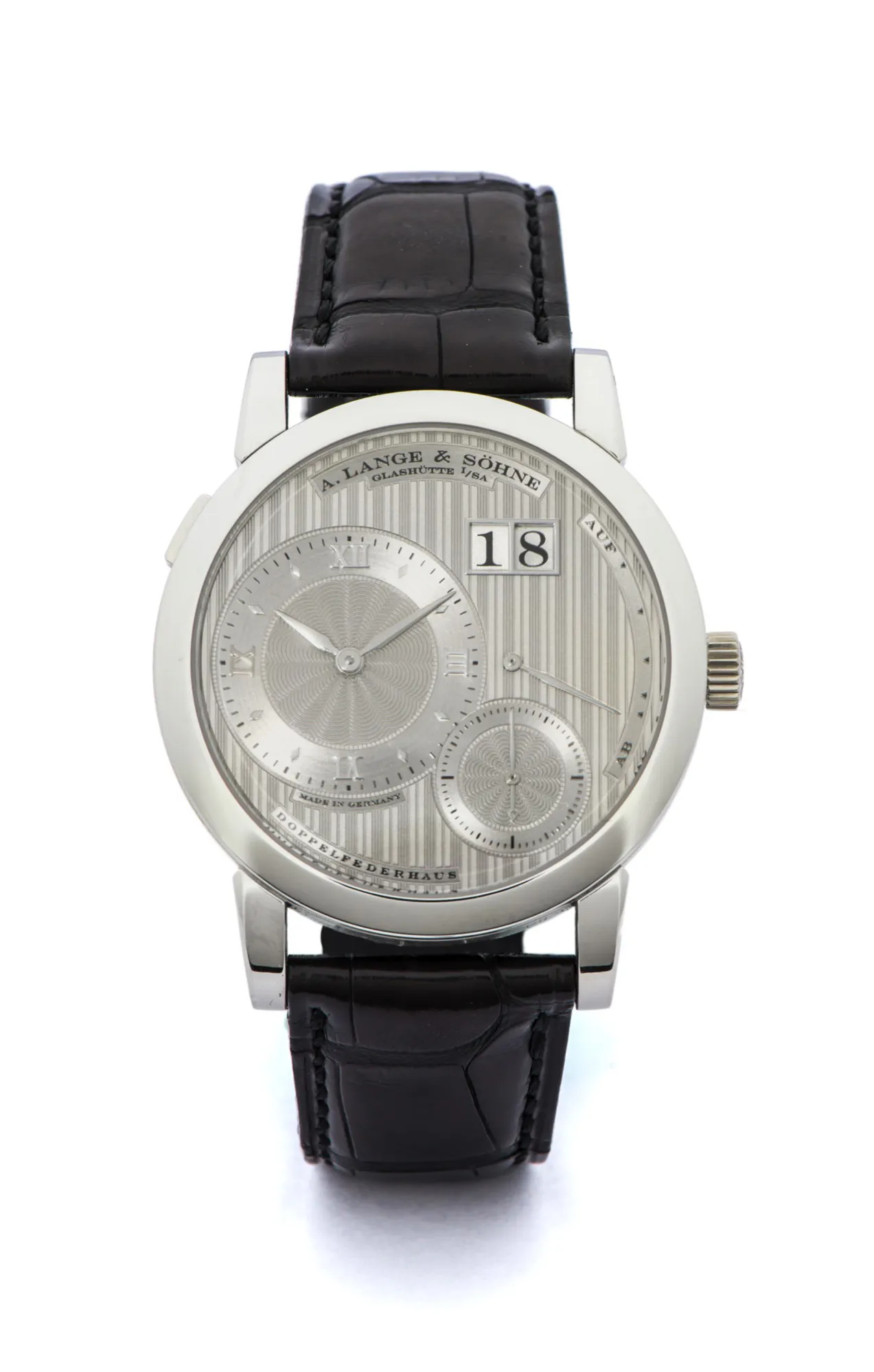 A. Lange & Söhne Lange 1 112.049 Platinum Silver