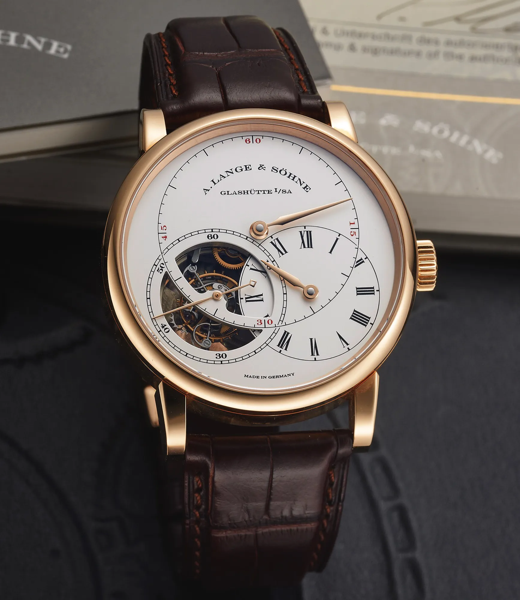 A. Lange & Söhne 760.032F 42mm Rose gold White