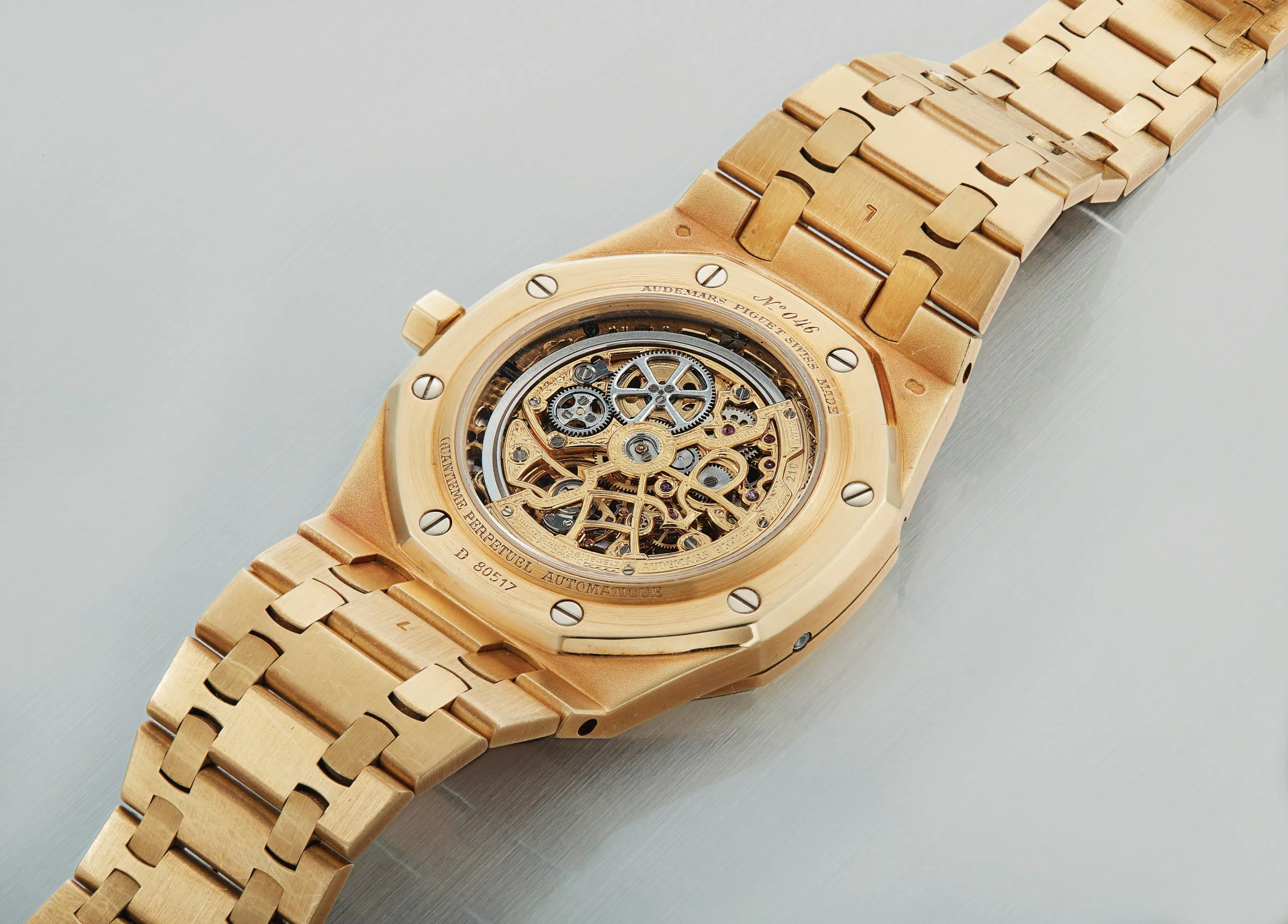 Audemars Piguet Royal Oak Perpetual Calendar 25829BA 39mm Yellow gold Skeletonized 1