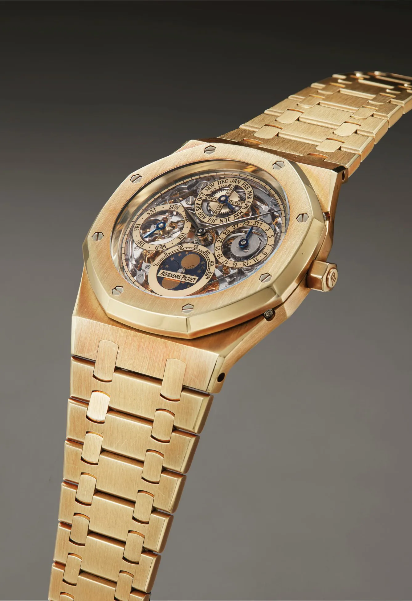 Audemars Piguet Royal Oak Perpetual Calendar 25829BA 39mm Yellow gold Skeletonized 2