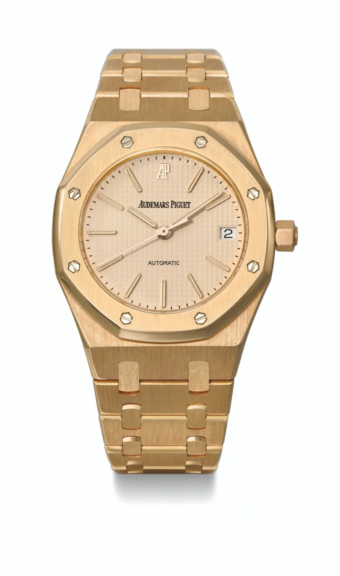 Audemars Piguet Royal Oak 14790OR 36mm 18k pink gold Ivory