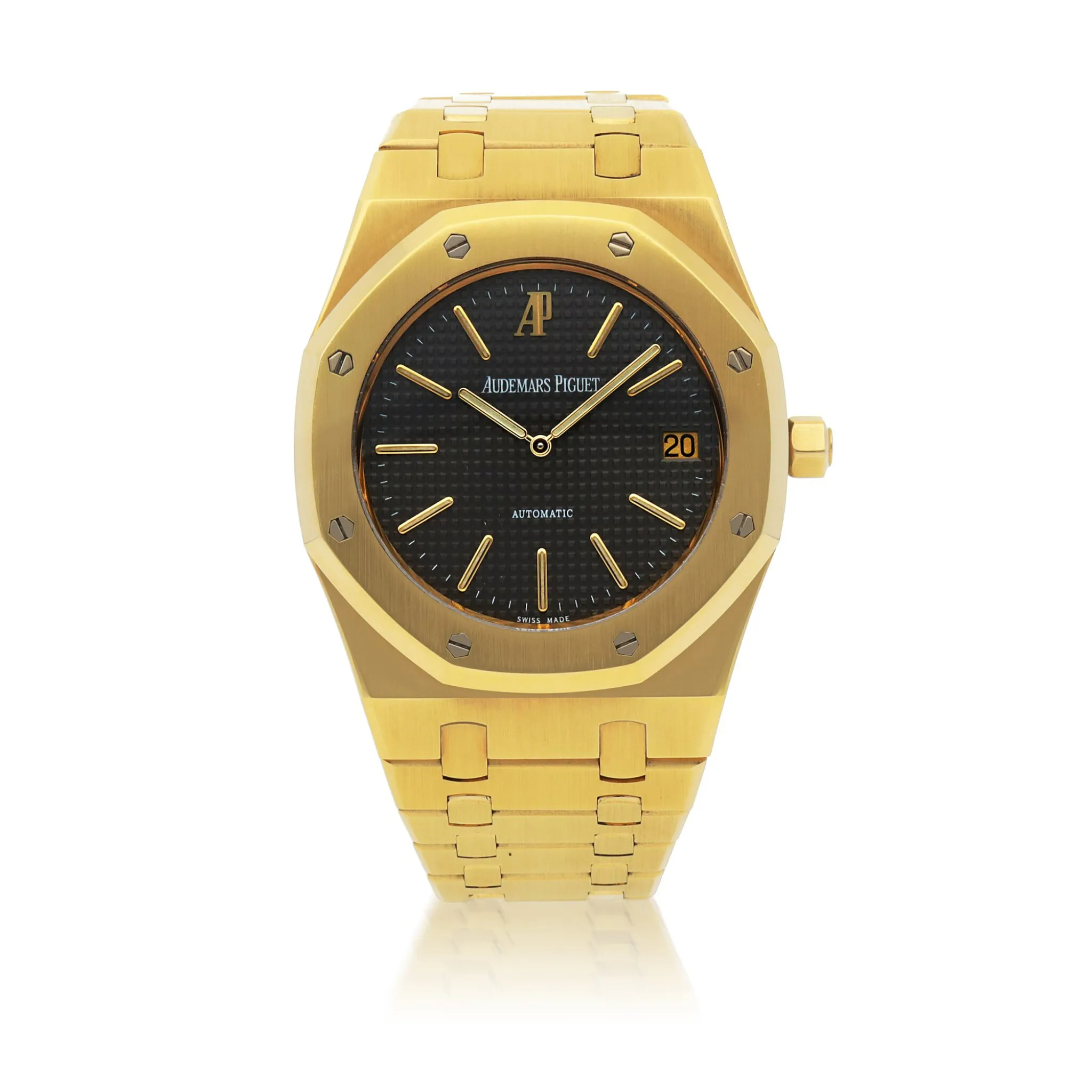 Audemars Piguet Royal Oak 14802 39mm Yellow gold Gray