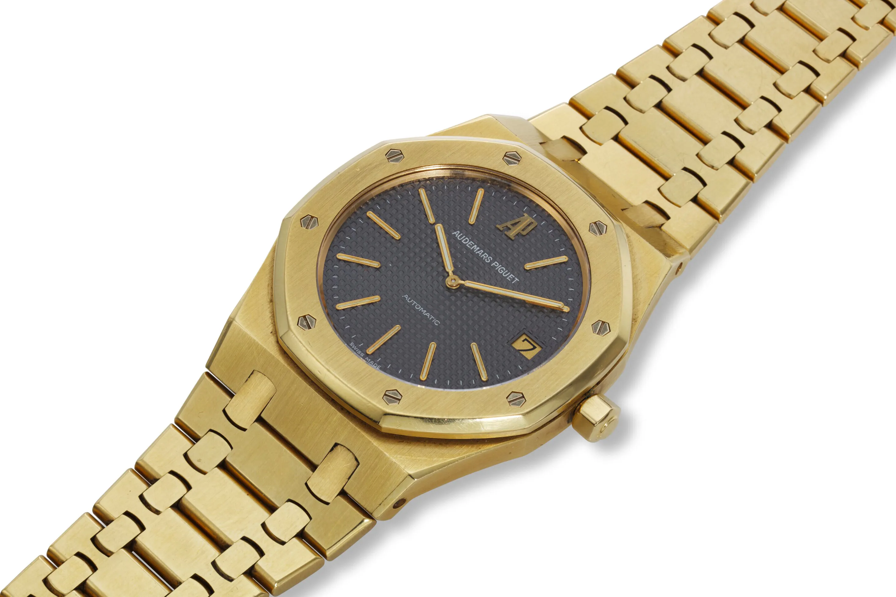 Audemars Piguet Royal Oak 14802BA 39mm Yellow gold Gray 1