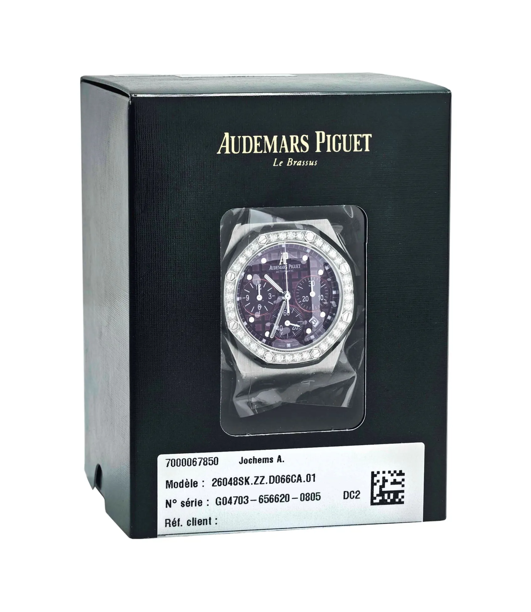 Audemars Piguet Royal Oak Offshore 26048SK.ZZ.D066CA.01 37mm Stainless steel Purple