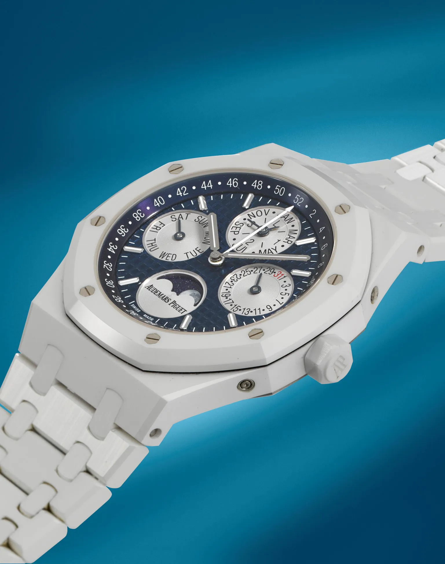 Audemars Piguet Royal Oak Perpetual Calendar 26579CB 41mm Ceramic Blue 3