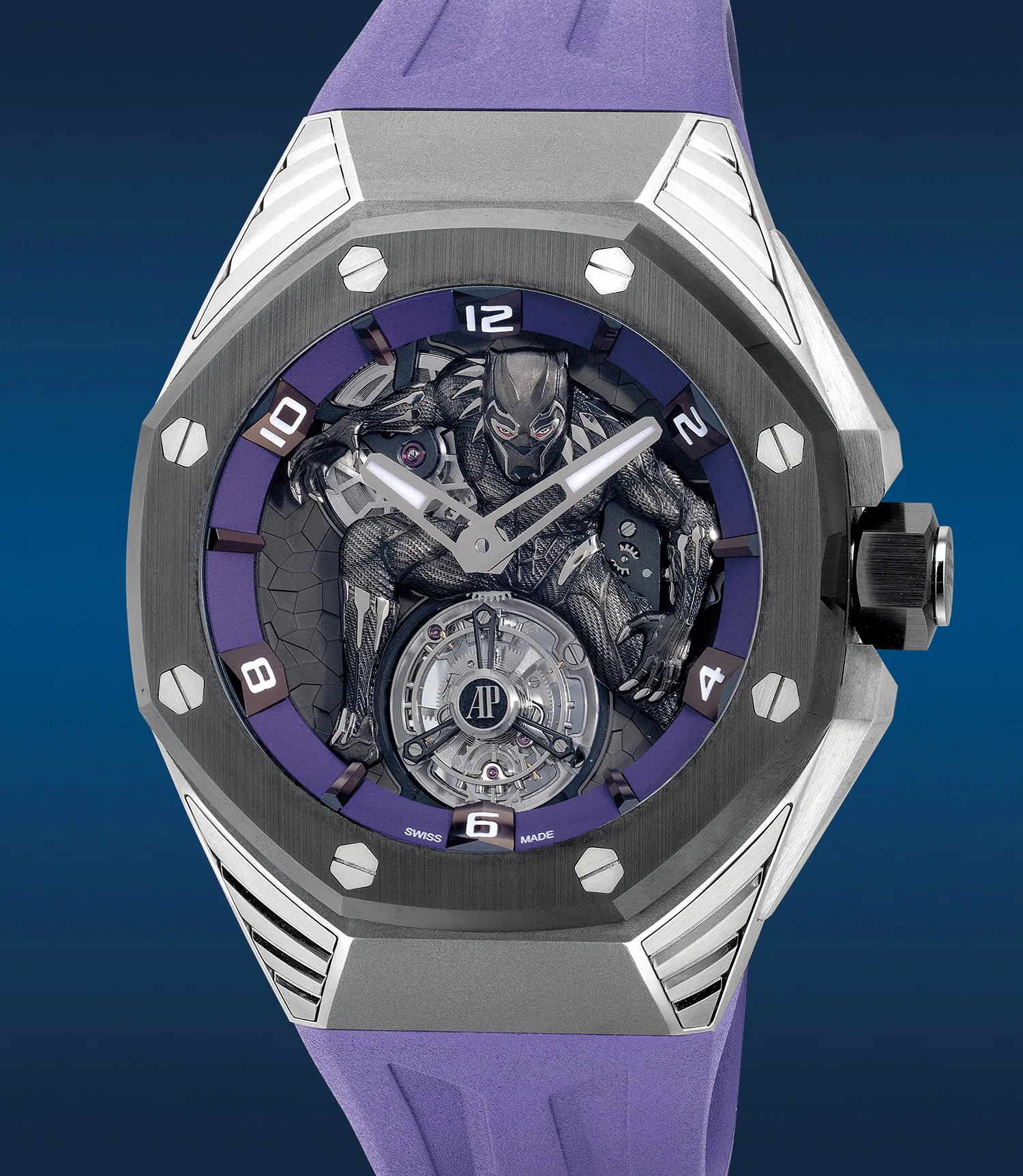 Audemars Piguet Royal Oak Concept Tourbillon 26620IO.OO.D077CA.01 42mm Titanium Multi-color