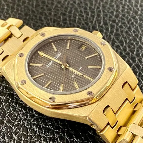 Audemars Piguet Royal Oak 4100BA 36mm Yellow gold Grey