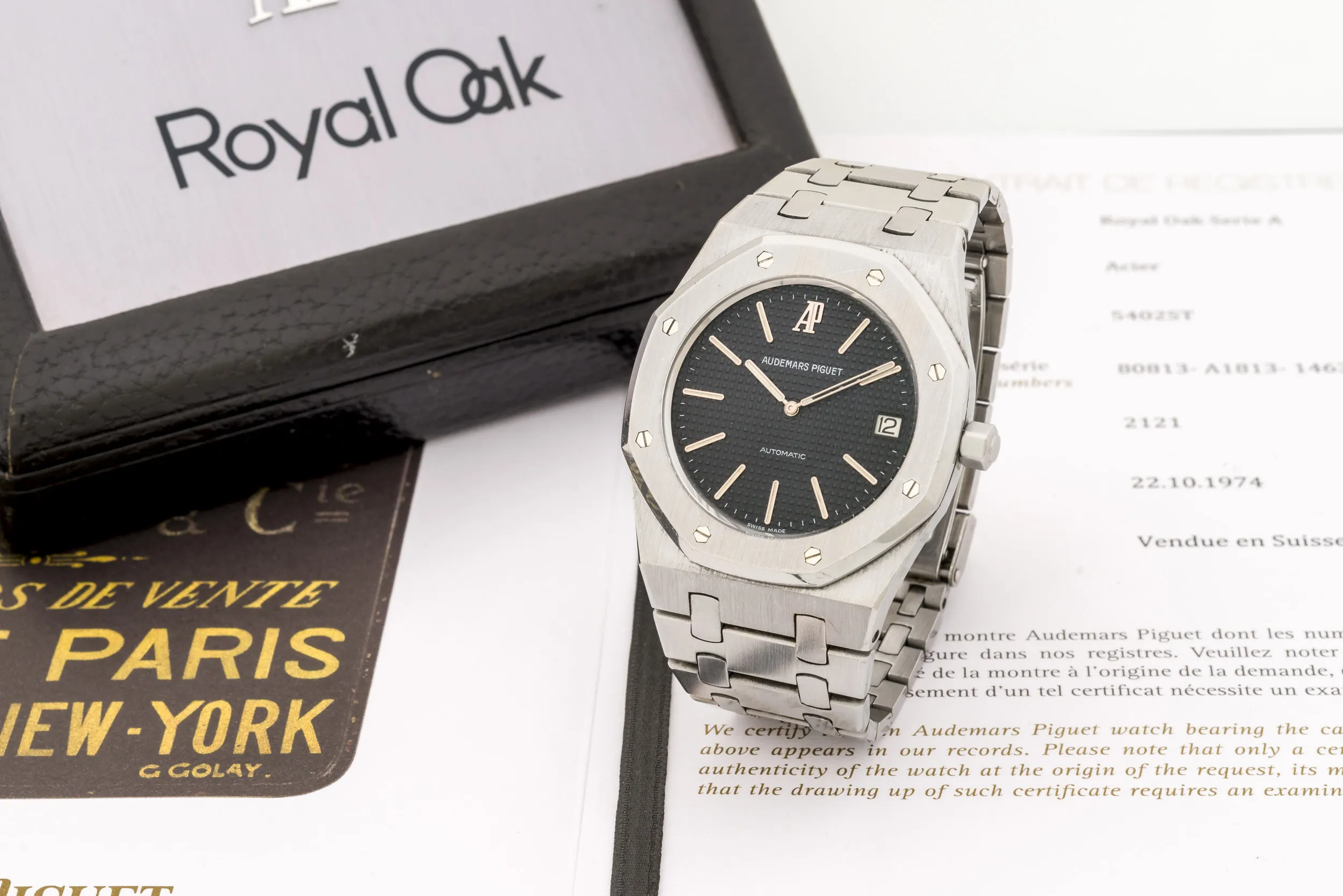 Audemars Piguet Royal Oak 5402 40mm Stainless steel Black