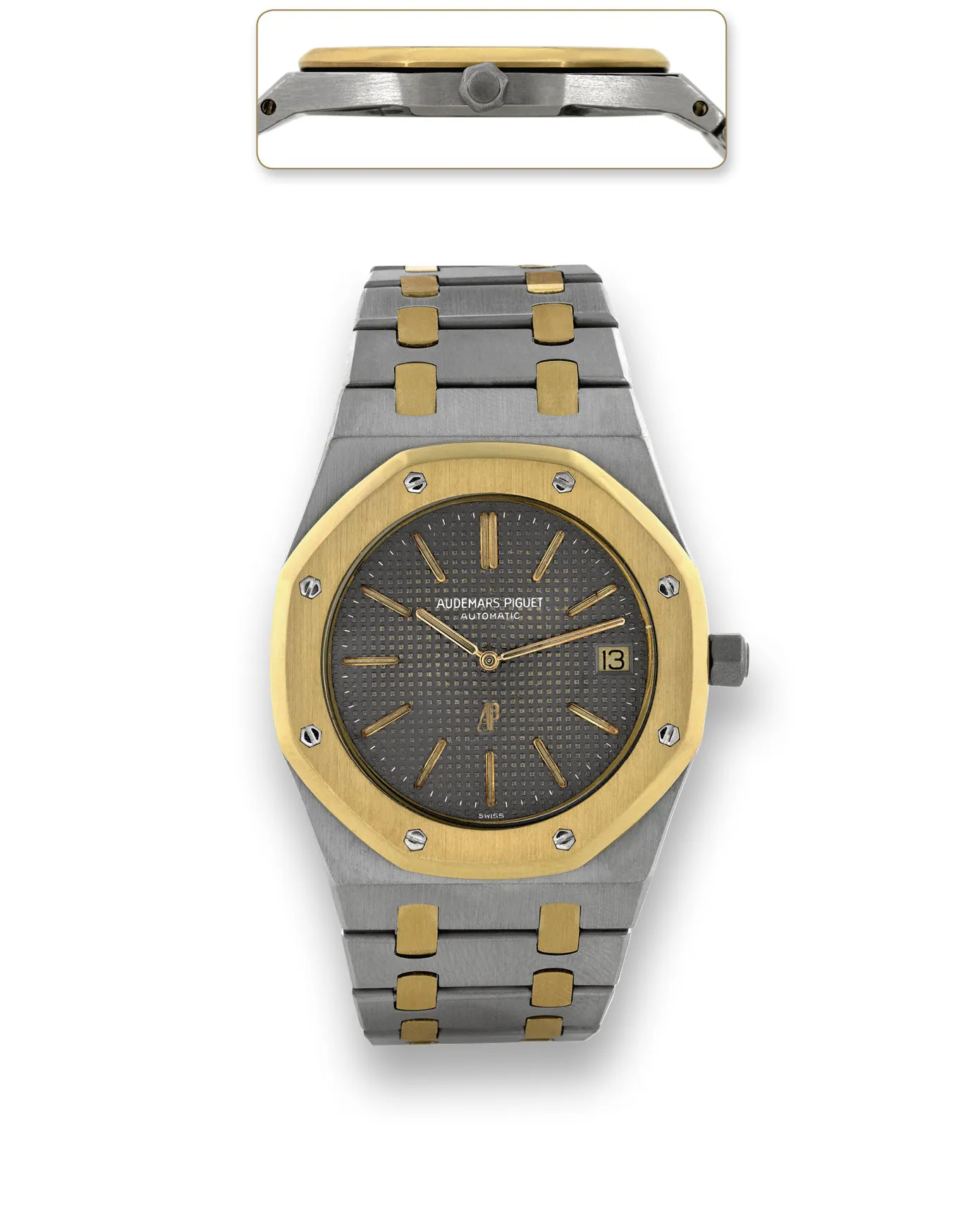 Audemars Piguet Royal Oak 5402BC 39mm Yellow gold and stainless steel Gray