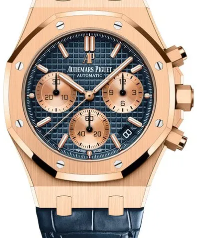 Audemars Piguet Royal Oak 26239OR.OO.D315CR.01 41mm Rose gold Blue