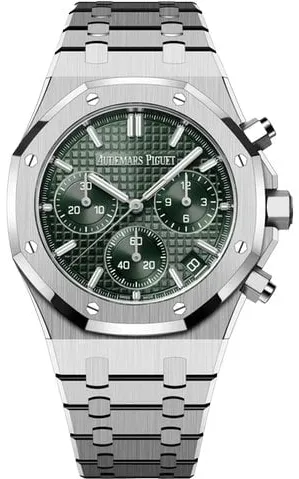 Audemars Piguet Royal Oak 26240ST.OO.1320ST.04 41mm Stainless steel Green