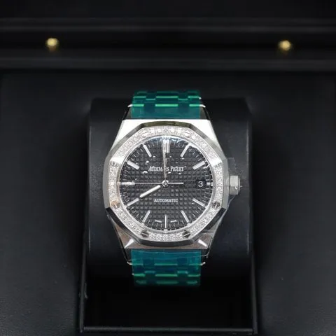 Audemars Piguet Royal Oak 15451ST.ZZ.1256ST.01 37mm Stainless steel Black