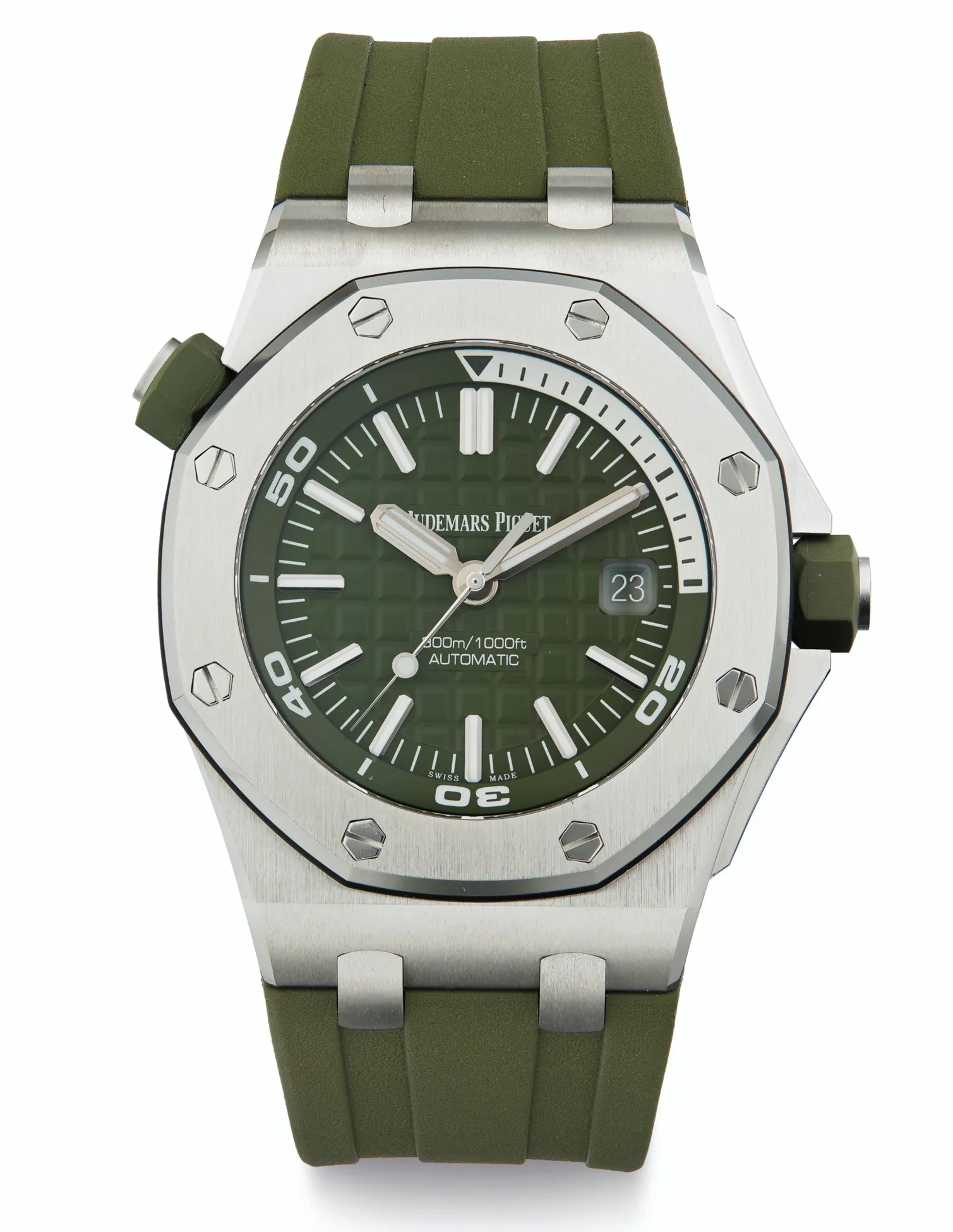 Audemars Piguet Royal Oak Offshore Diver 15710ST 42mm Stainless steel Green