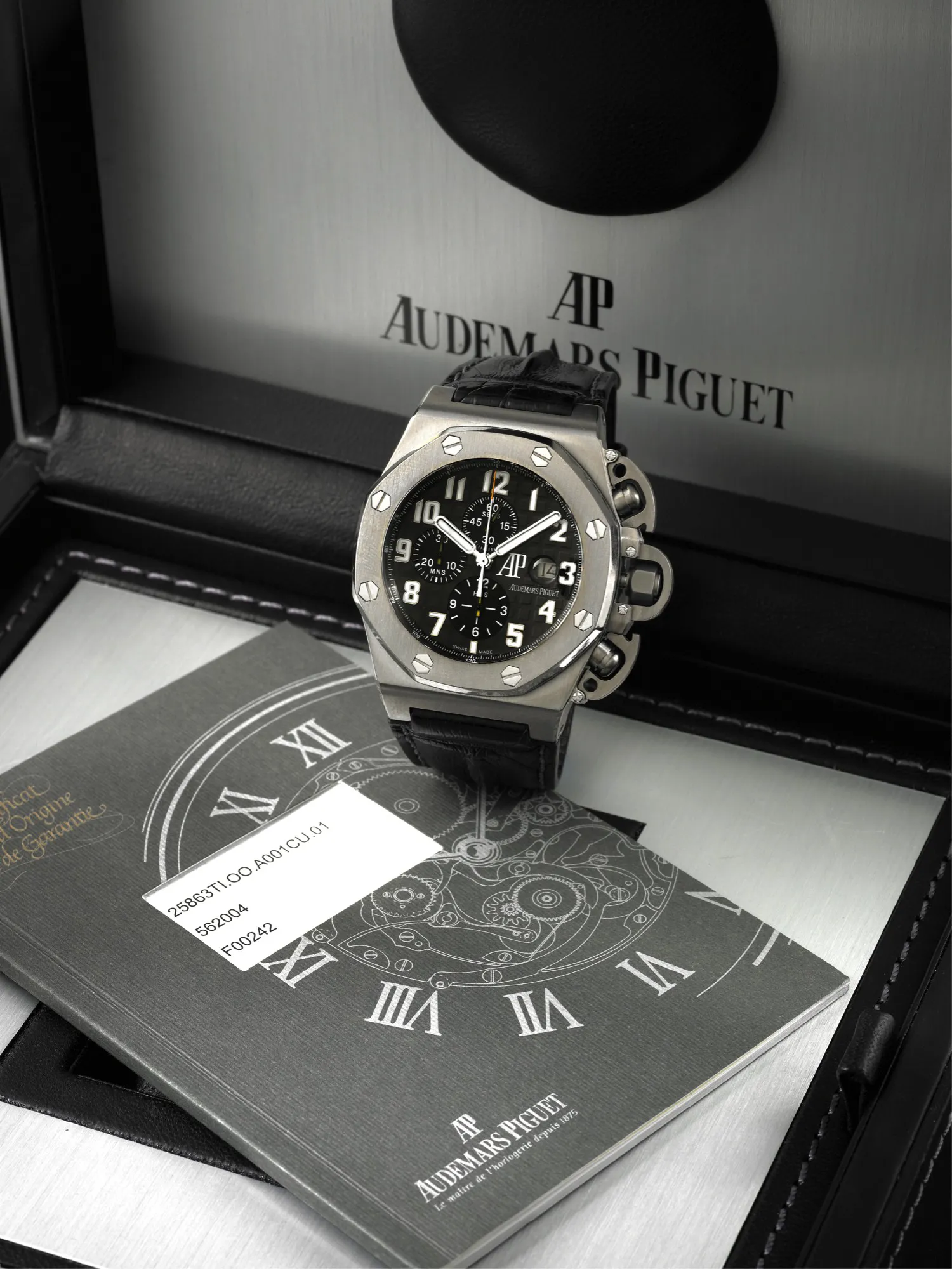 Audemars Piguet Royal Oak Offshore 25863TI 50mm Stainless steel Black