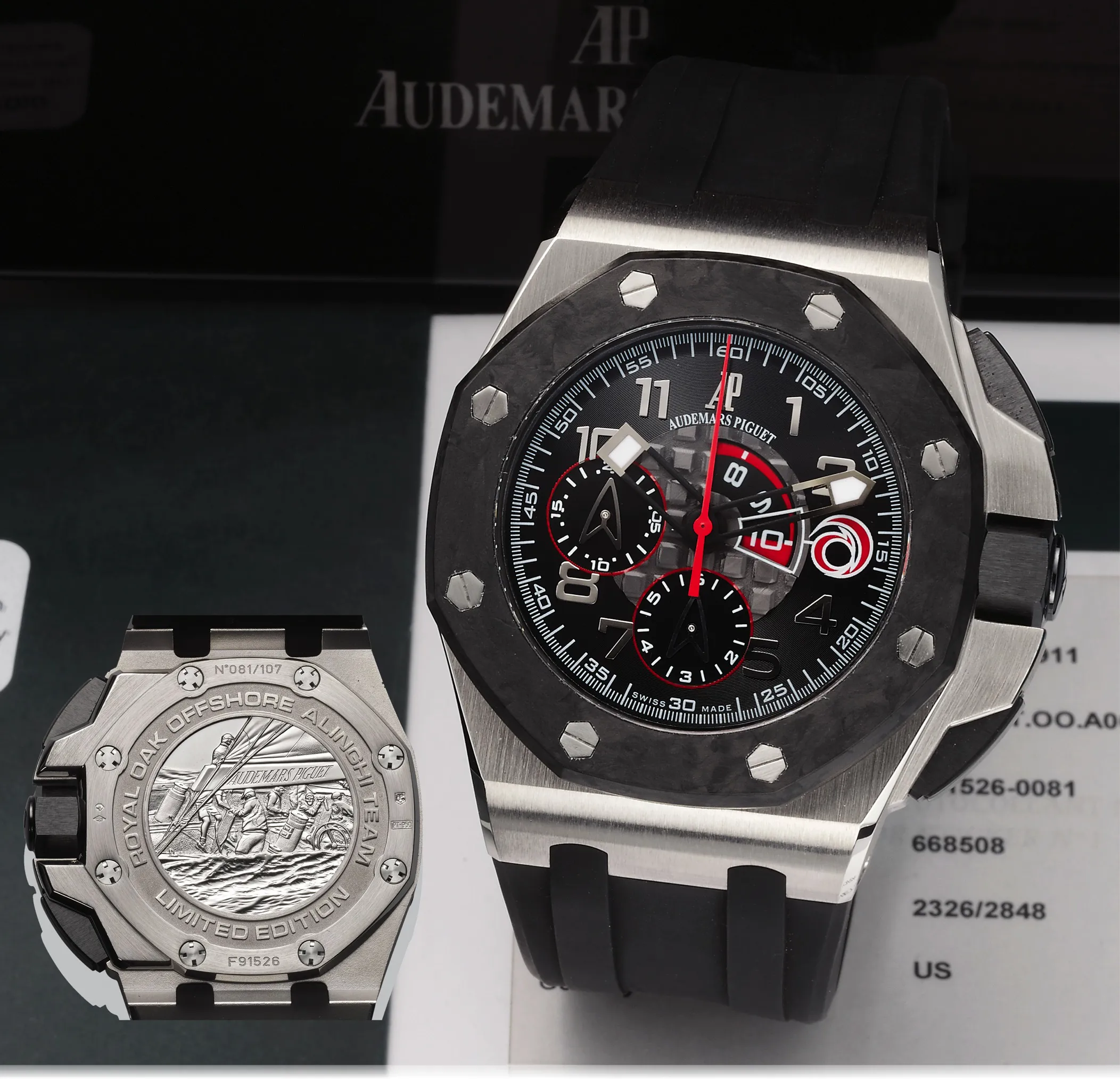 Audemars Piguet Royal Oak Offshore 26062 50mm Platinum Black