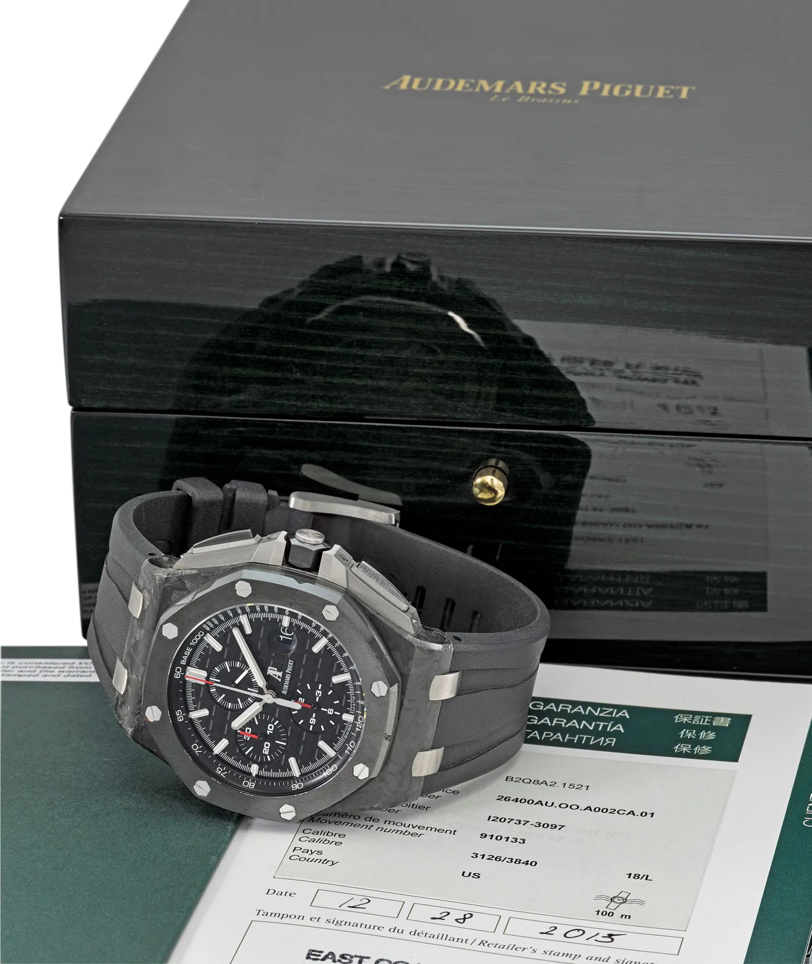 Audemars Piguet Royal Oak Offshore 26400AU.OO.A002CA.01 44mm Titanium Black