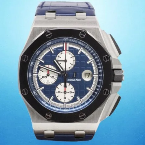 Audemars Piguet Royal Oak Offshore 26401PO.00.A018CR.01 44mm Platinum Blue