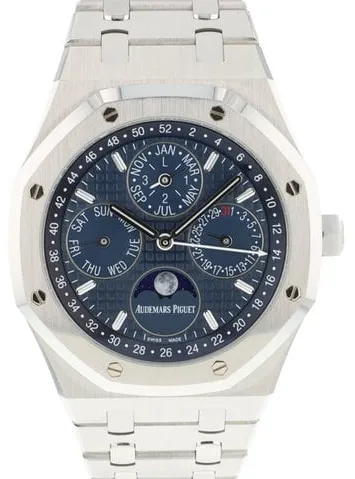 Audemars Piguet Royal Oak Perpetual Calendar 26574ST.OO.1220ST.02 41mm Stainless steel Blue