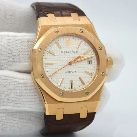 Audemars Piguet Royal Oak 15300OR.OO.D088CR.02 39mm Rose gold Silver