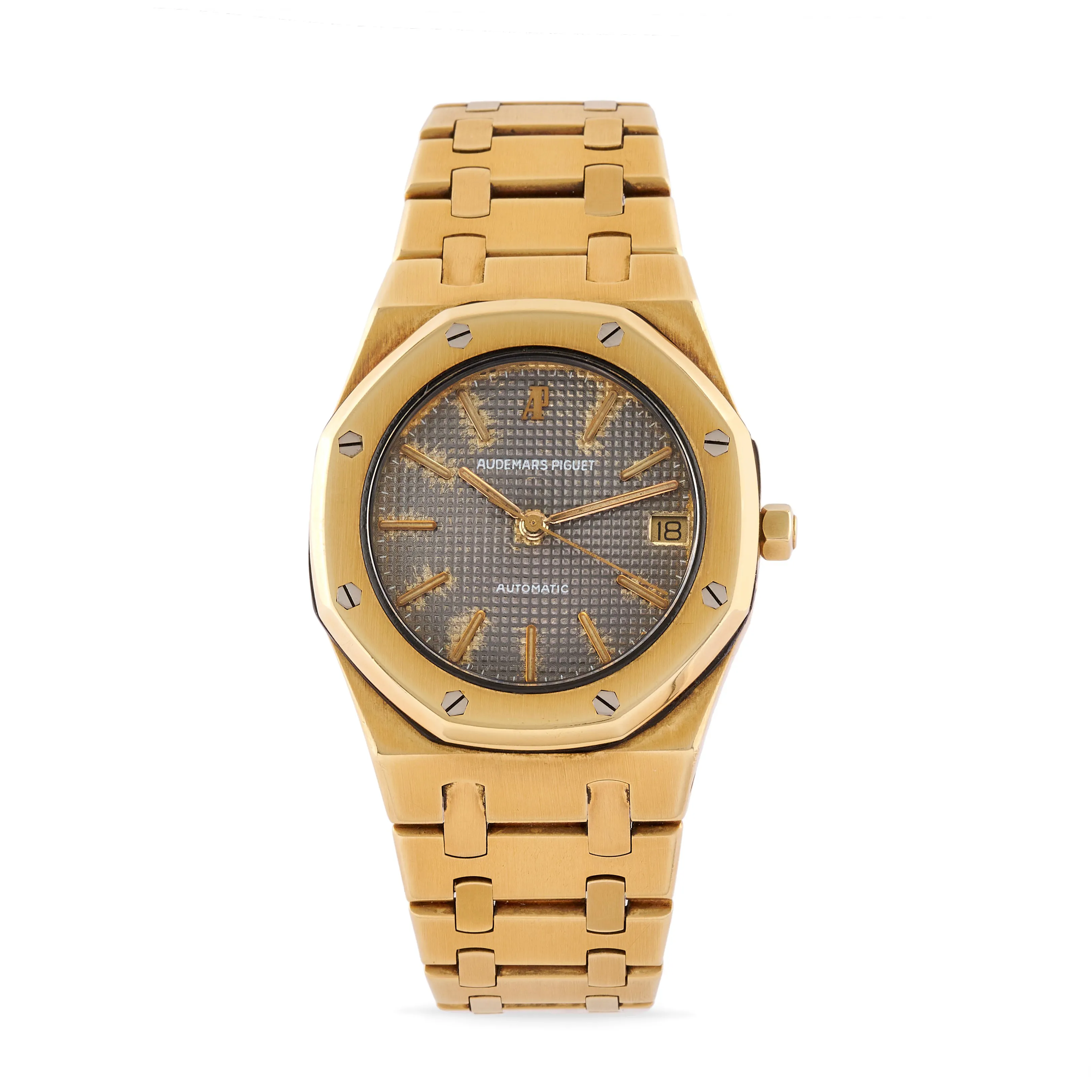 Audemars Piguet Royal Oak 4100BA 35mm Yellow gold Black