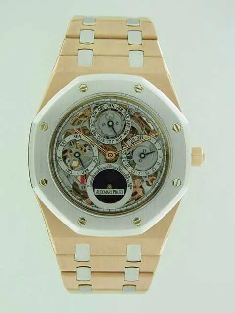 Audemars Piguet Royal Oak 39mm 18k pink gold Skeletonized