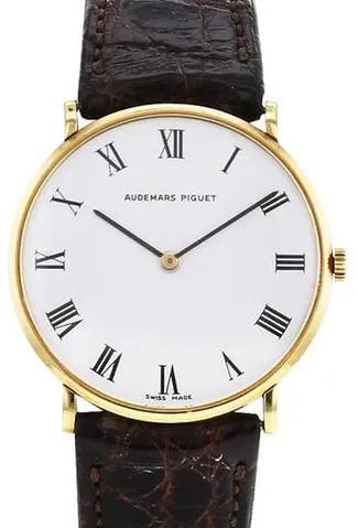 Audemars Piguet Classic 356153 32mm Yellow gold White