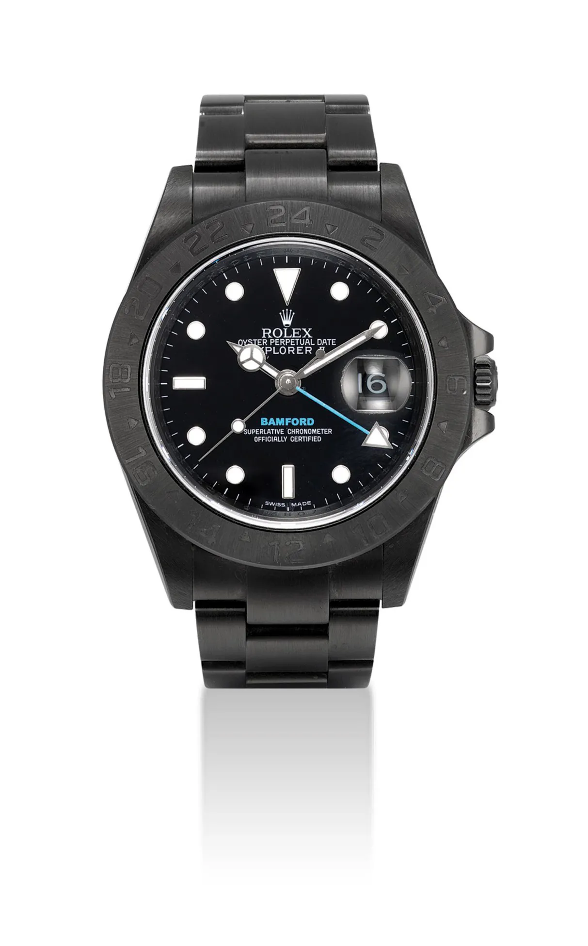 Bamford Explorer II "Bamford" 16570 40mm Stainless steel and PVD Black