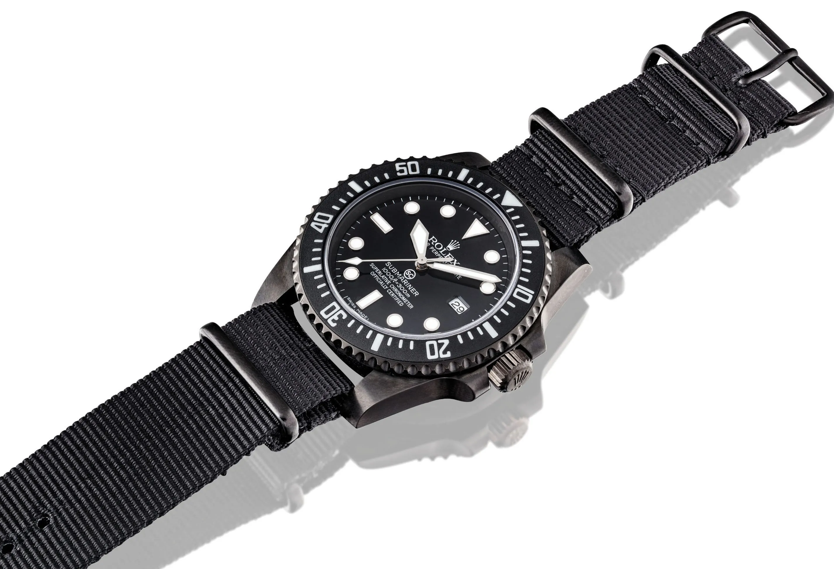 Bamford Submariner 40mm Stainless steel and PVD Black