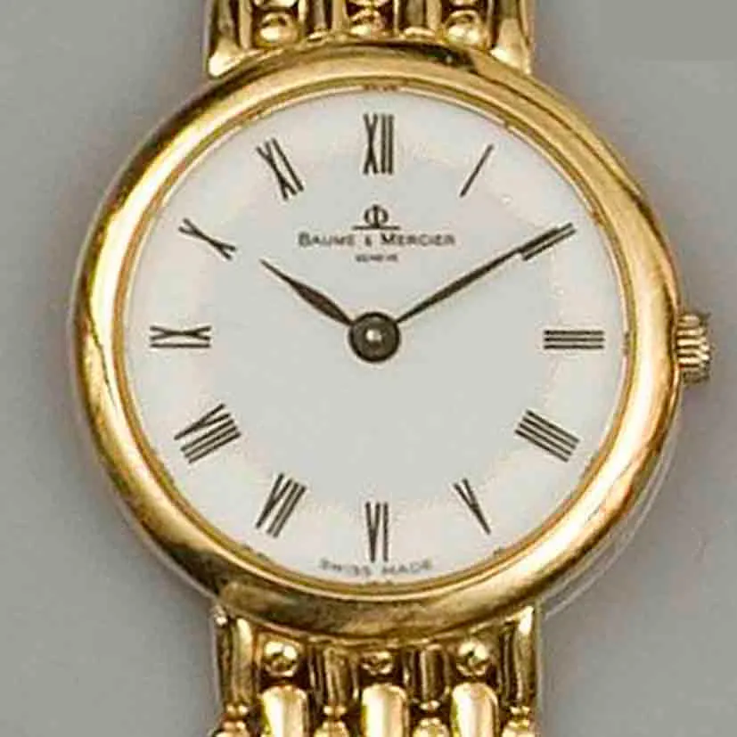 Baume & Mercier Yellow gold White