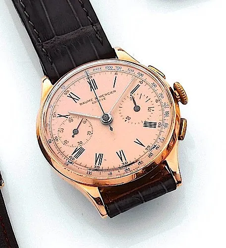 Baume & Mercier 35mm Rose gold Rose