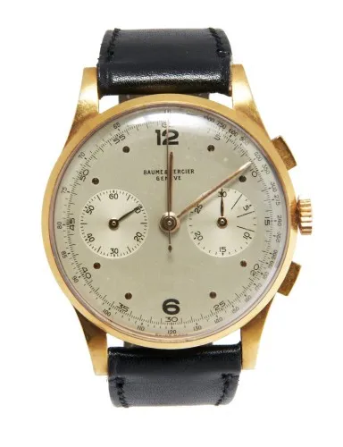 Baume & Mercier 37mm Yellow gold Silver