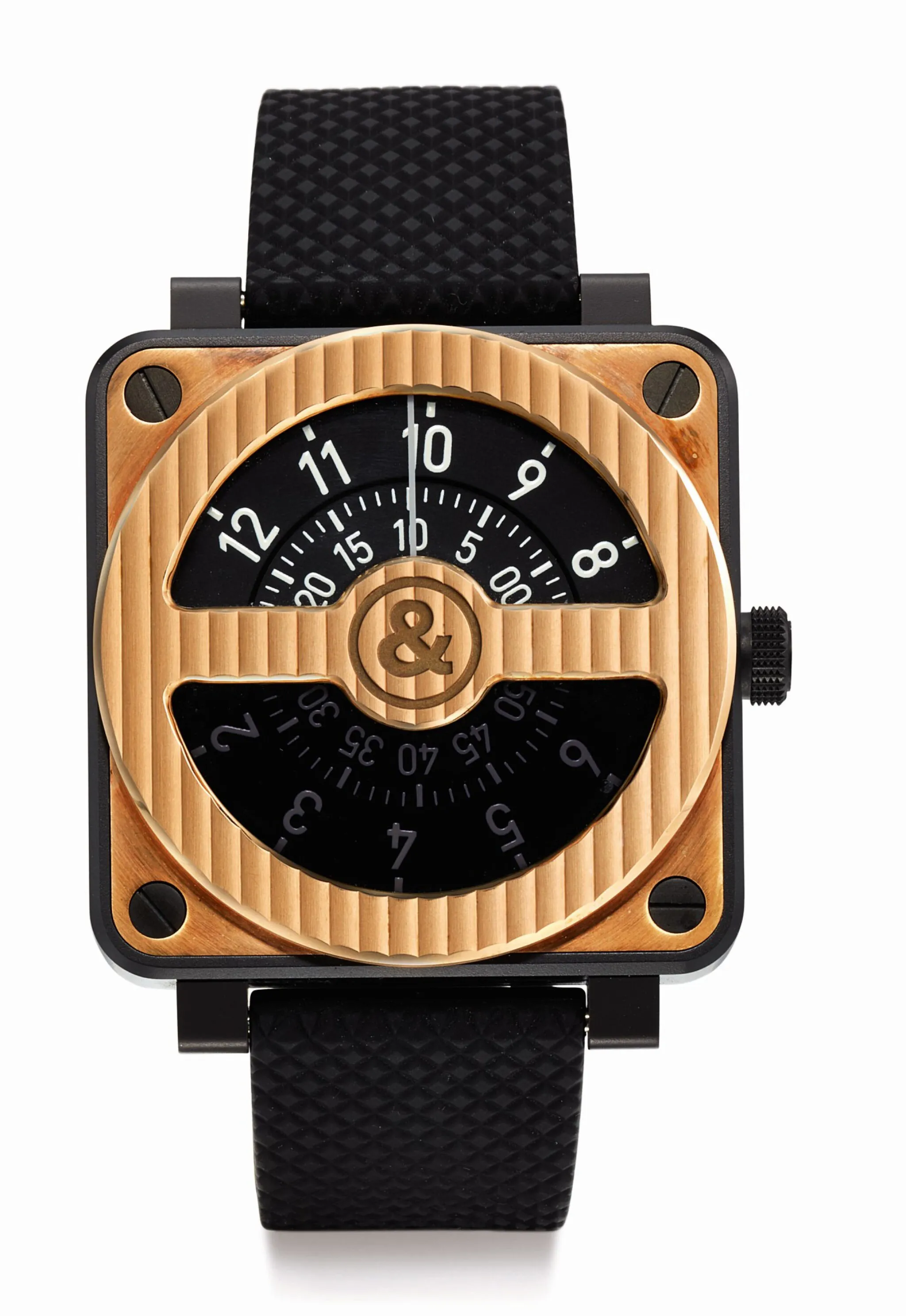 Bell & Ross BR 01-92 BR01-92-S 46mm Rose gold Black