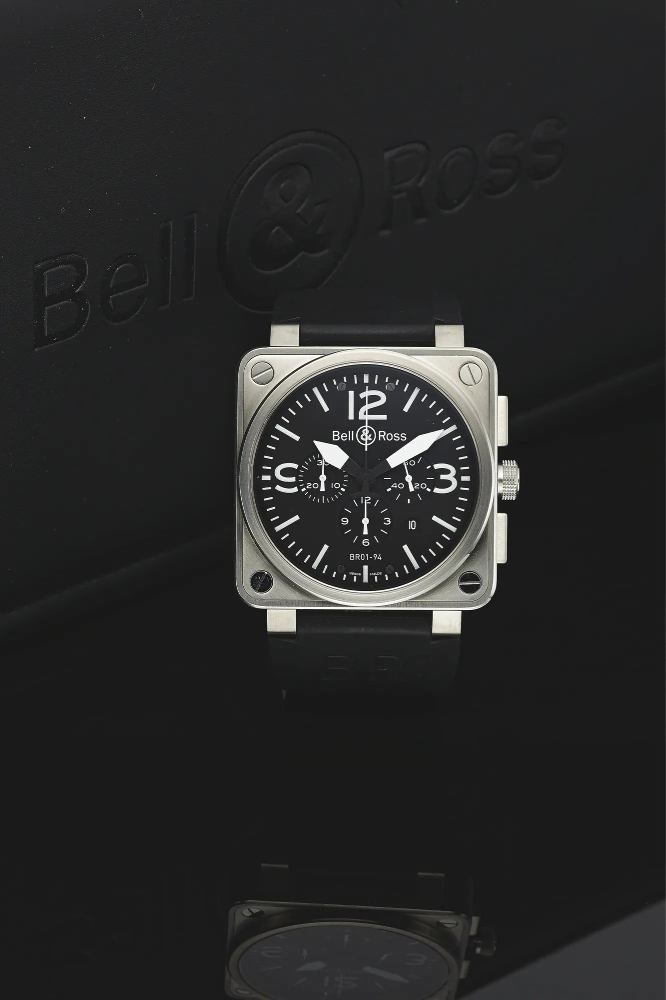 Bell & Ross BR01-94 46mm Stainless steel Black