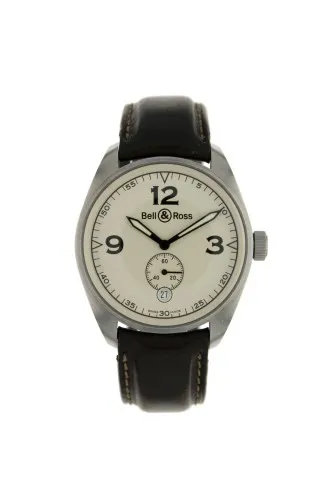 Bell & Ross Vintage 38mm Stainless steel Cream