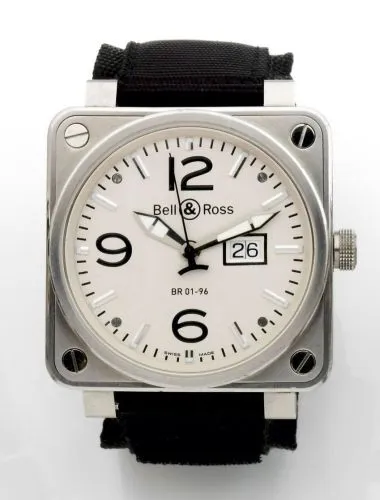 Bell & Ross 46mm Stainless steel Silver