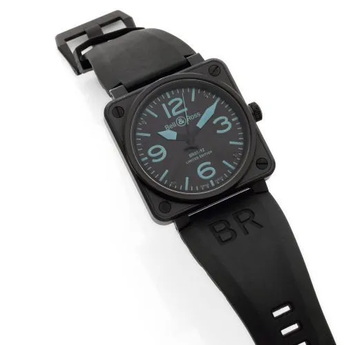 Bell & Ross 46mm Stainless steel Black