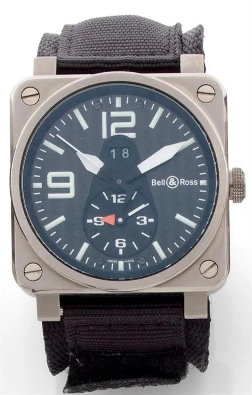 Bell & Ross 42mm Titanium Carbon black