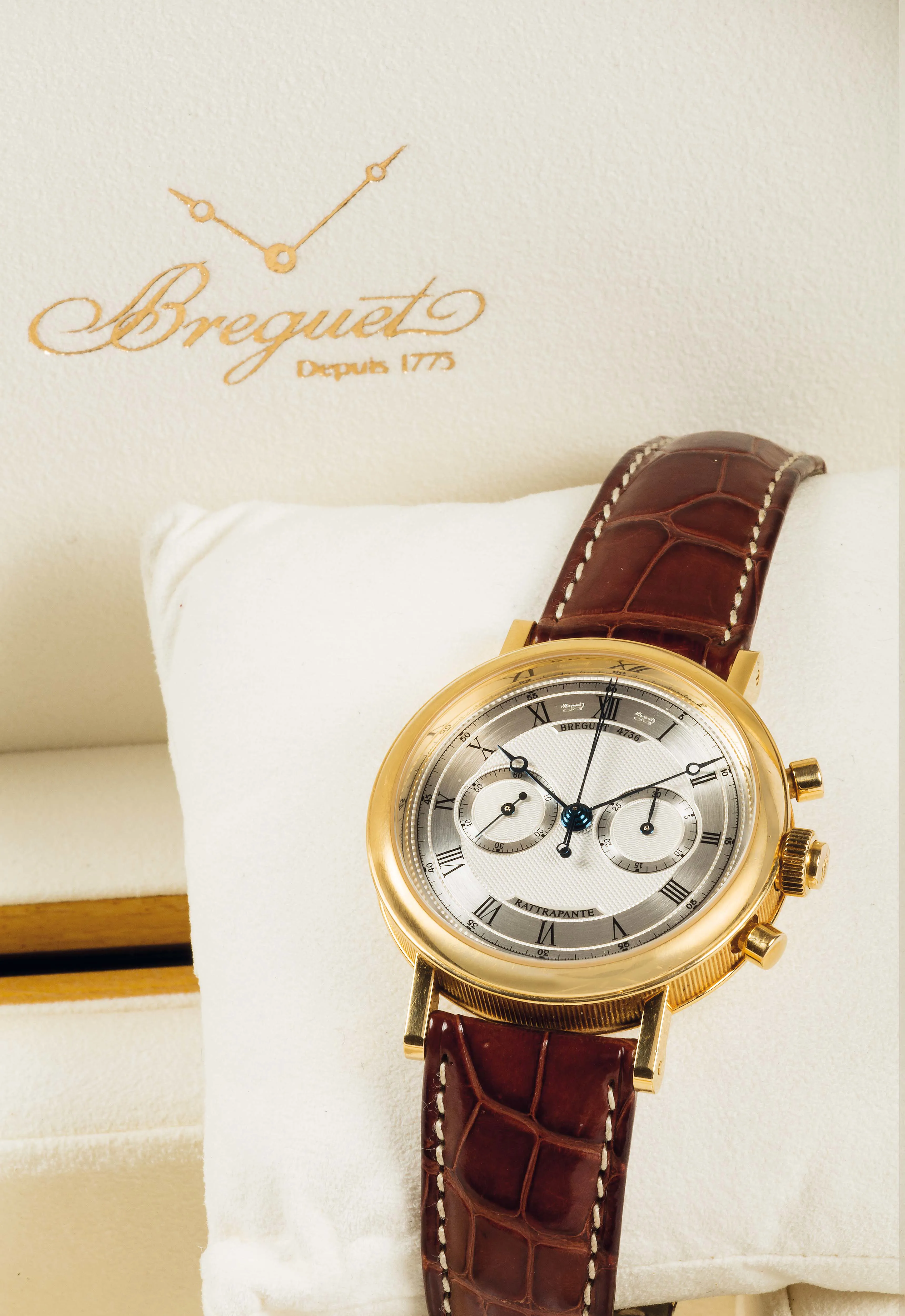 Breguet 5947 40mm Yellow gold Silver