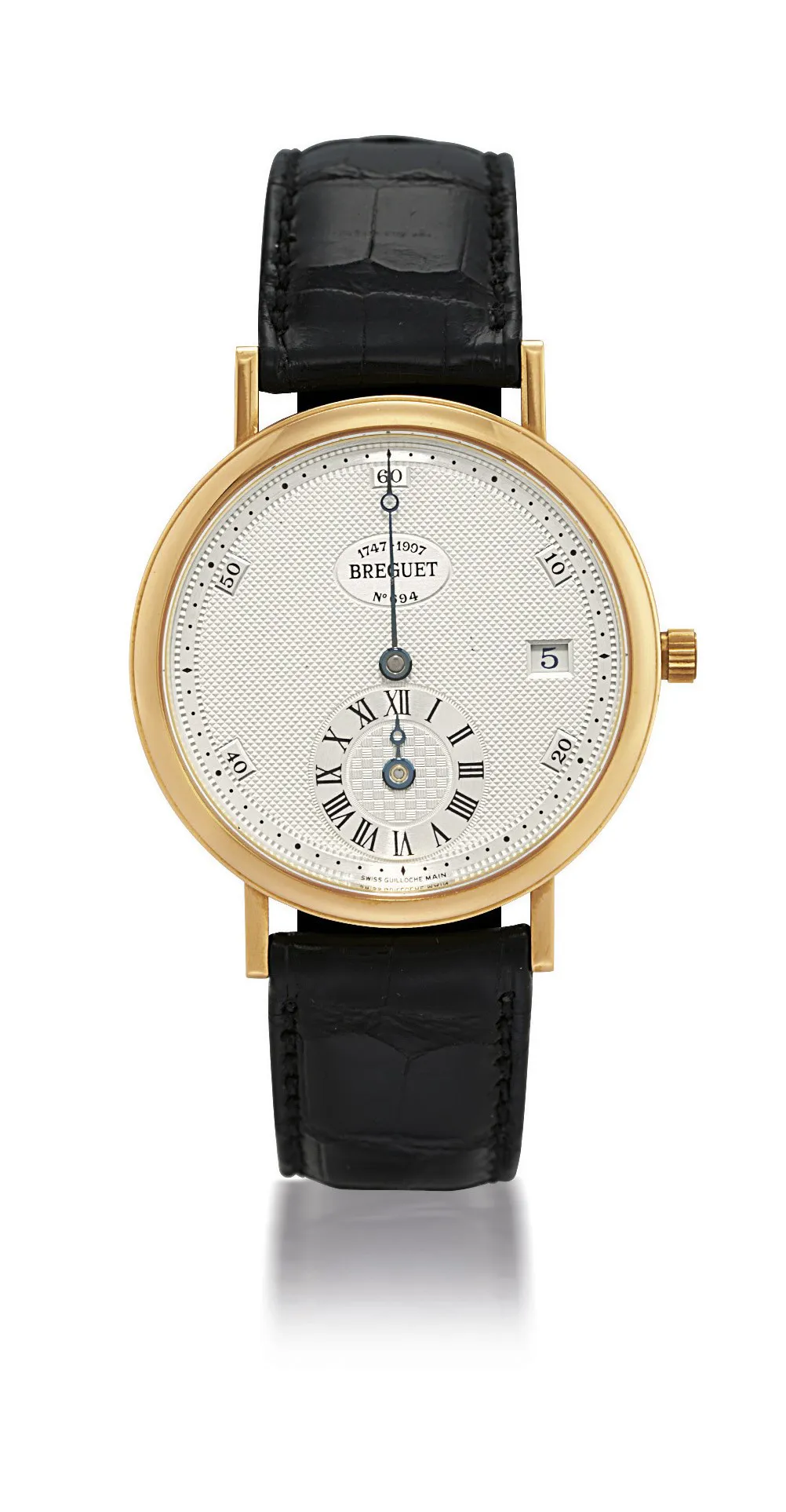 Breguet Classique 1747 36mm Yellow gold Silver