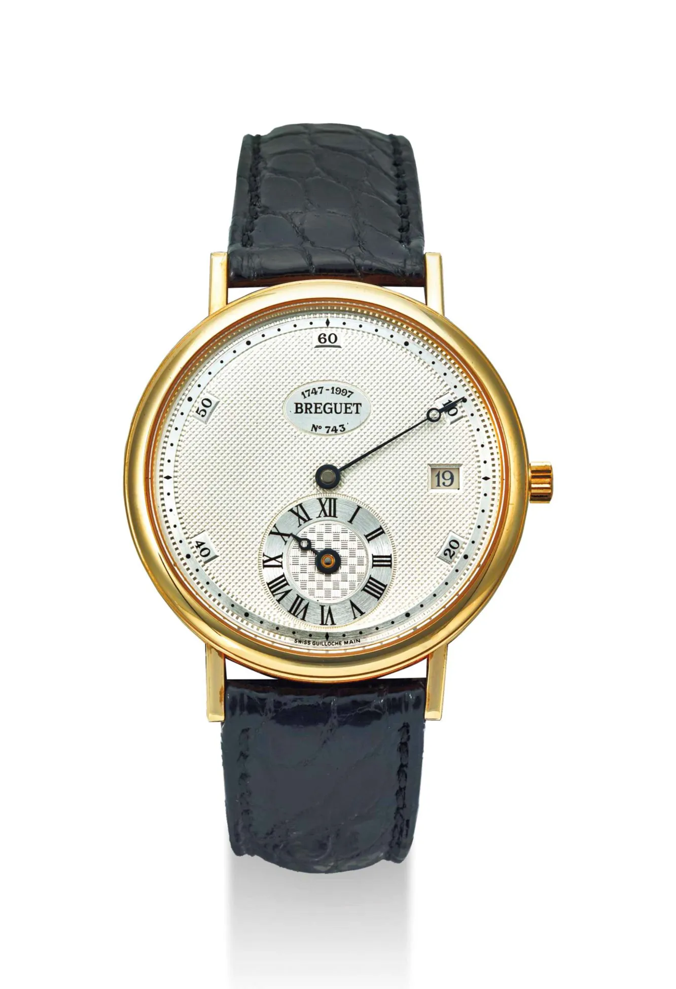 Breguet Classique 1747 36mm Yellow gold Silver