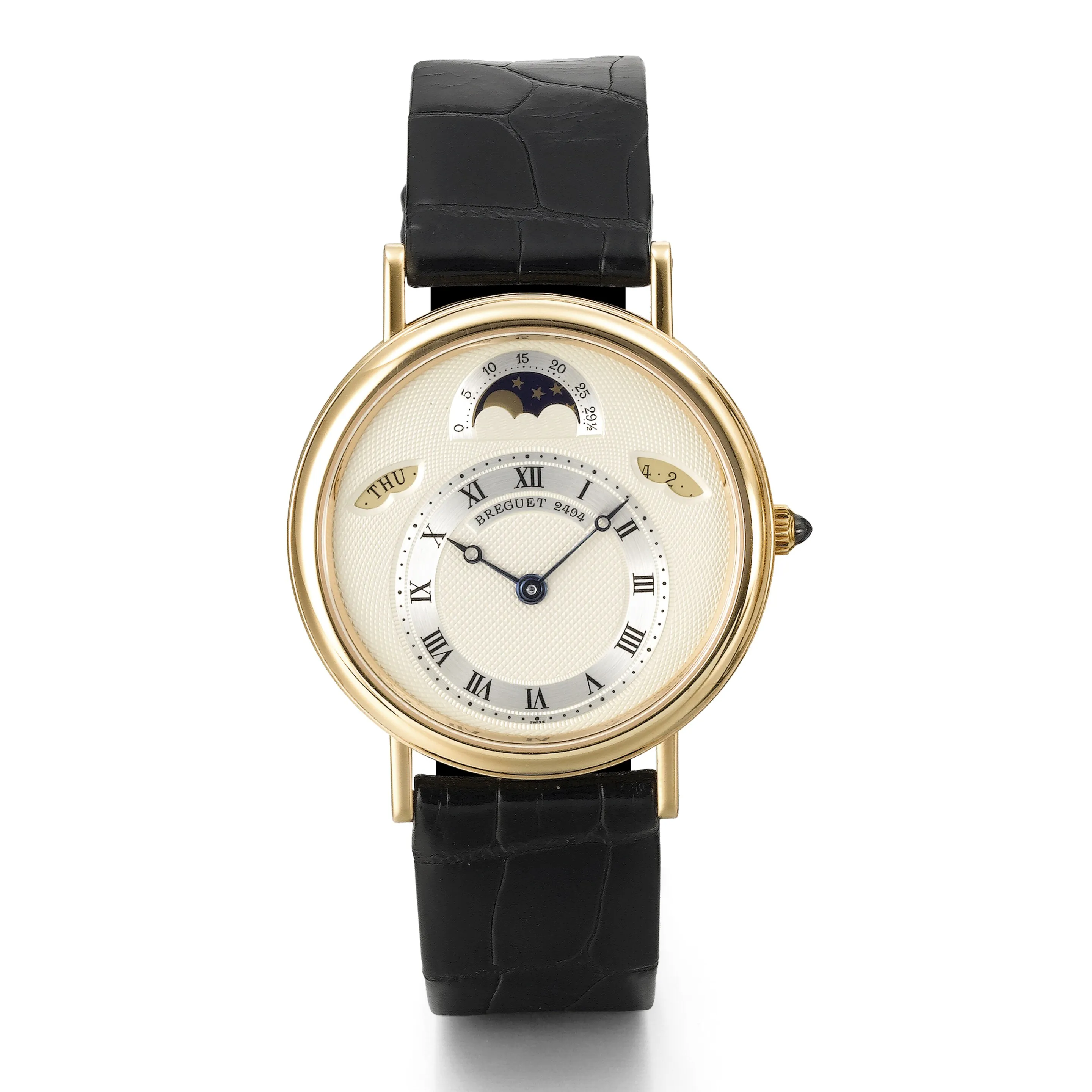 Breguet Classique 3330 36mm Rose gold Silver