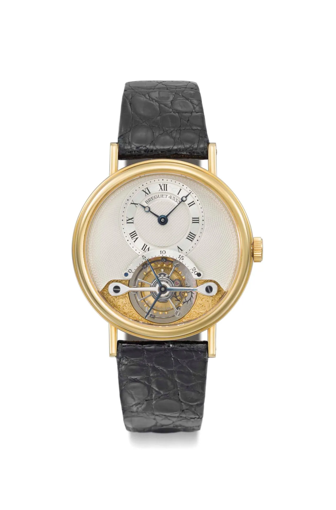 Breguet Classique 3357 36mm Yellow gold Silver