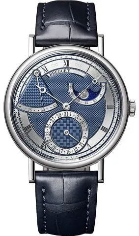 Breguet Classique 7137BB/Y5/9VU 39mm White gold Blue