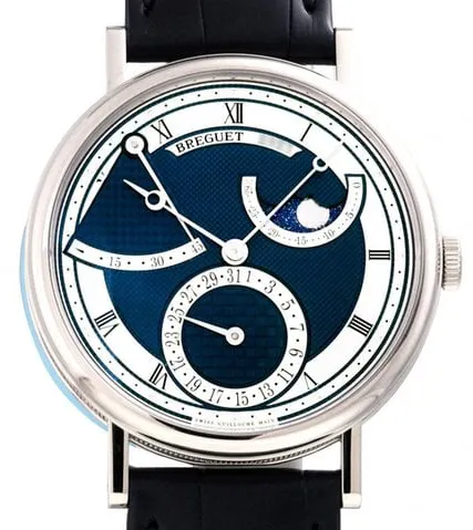 Breguet Classique 7137BB/Y5/9VU 39mm White gold Blue