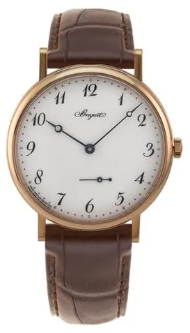 Breguet Classique 7147BR/29/9WU 40mm Rose gold White