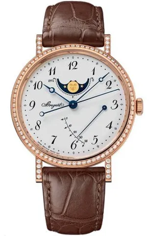 Breguet Classique 7788BR/29/9V6/DD00 39mm Rose gold White